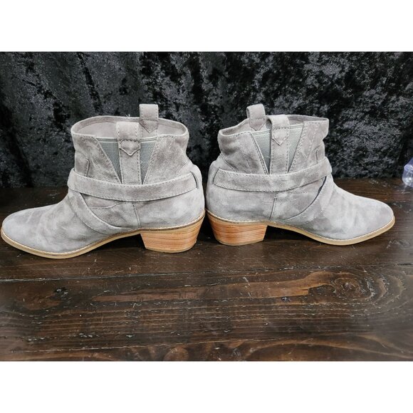Cole Haan Jensynn Suede Bootie in Stormcloud Gray/Sz. 8AA - Picture 2 of 8